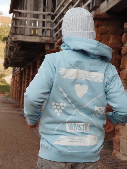 ZIP HOODIE - KIDS - HEIMAT INKED BACKPRINT - WNSTR®