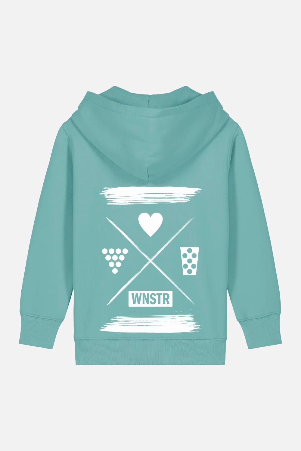 ZIP HOODIE -KIDS- HEIMAT INKED BACKPRINT - WNSTR®
