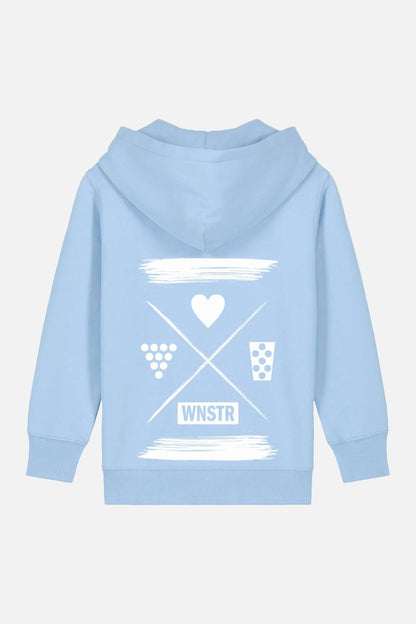 ZIP HOODIE -KIDS- HEIMAT INKED BACKPRINT - WNSTR®