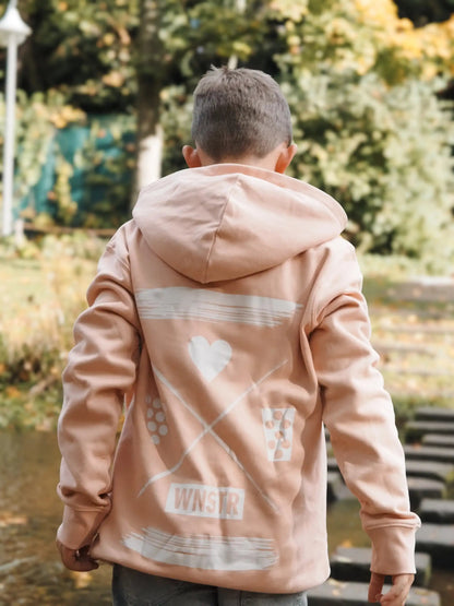 ZIP HOODIE - KIDS - HEIMAT INKED BACKPRINT - WNSTR®