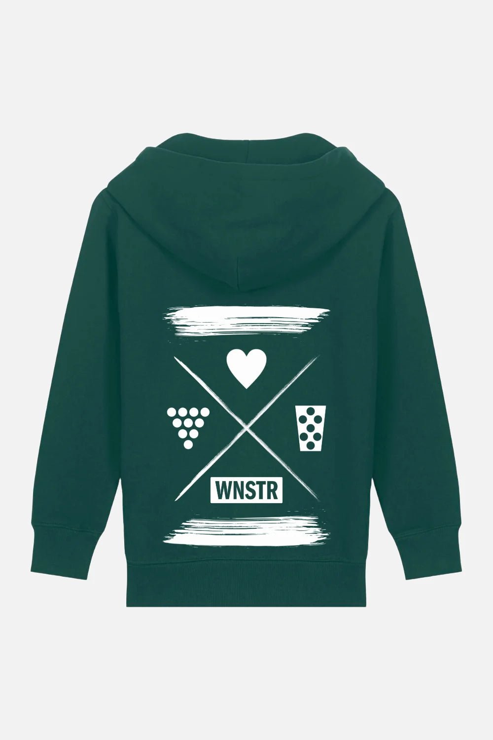 ZIP HOODIE -KIDS- HEIMAT INKED BACKPRINT - WNSTR®