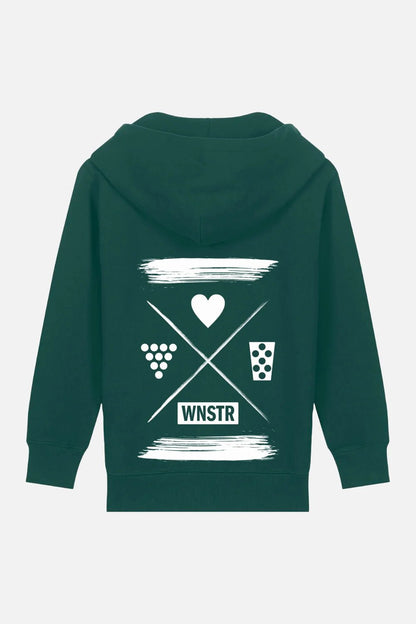 ZIP HOODIE -KIDS- HEIMAT INKED BACKPRINT - WNSTR®