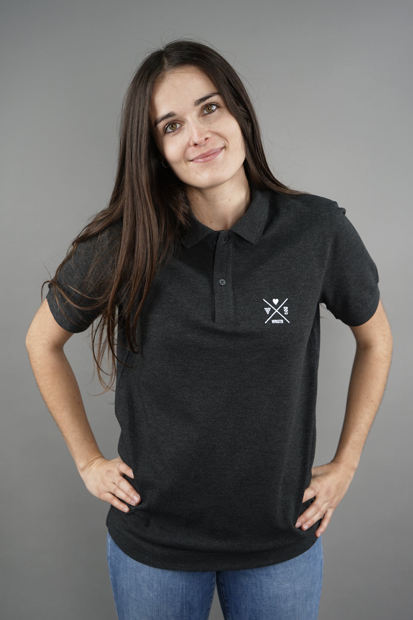 HEIMAT POLO DARK GREY - WNSTR®