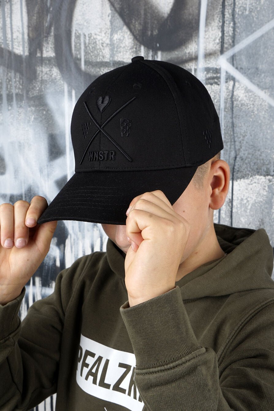 BASECAP HEIMAT ALLBLACK KIDS - WNSTR®