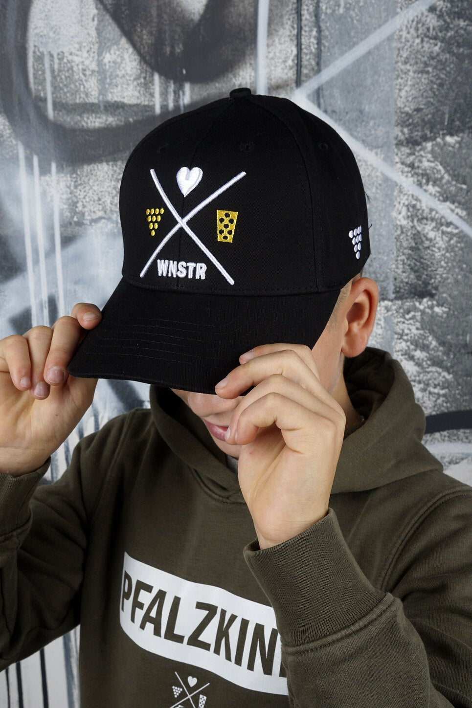 BASECAP HEIMAT BLACK/GOLD KIDS - WNSTR®