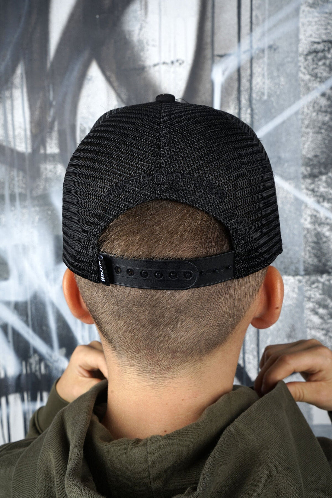 TRUCKERCAP HEIMAT ALLBLACK KIDS - WNSTR®