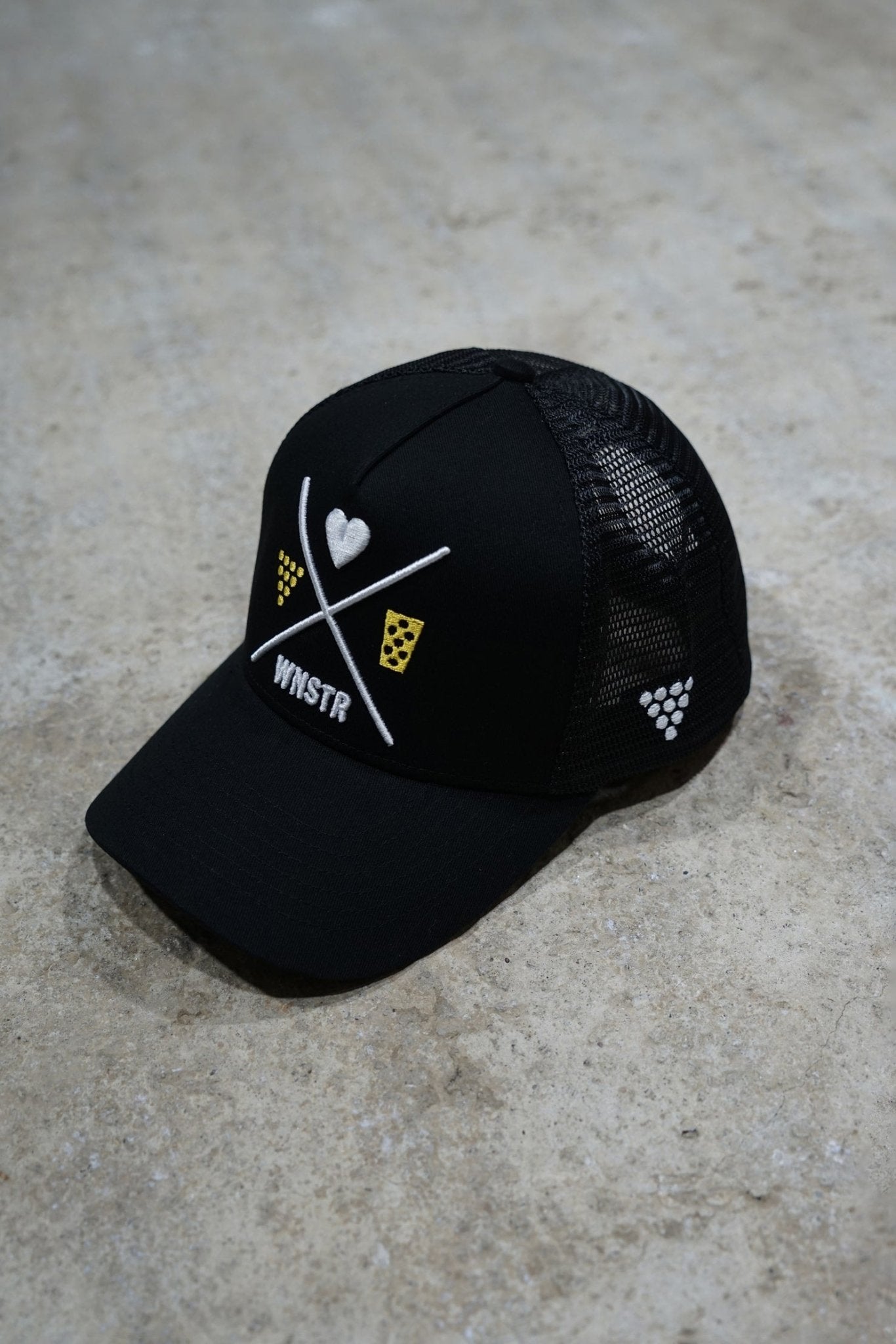 TRUCKERCAP HEIMAT BLACK/GOLD KIDS - WNSTR®