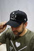 TRUCKERCAP HEIMAT BLACK/WHITE - WNSTR®