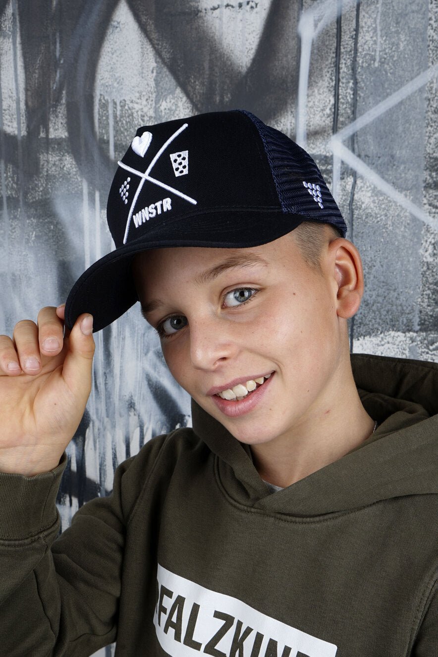 TRUCKERCAP HEIMAT DARKBLUE KIDS - WNSTR®